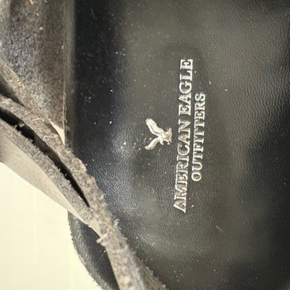 American Eagle Outfitters Black Leather Sandals - Picture 4 of 9